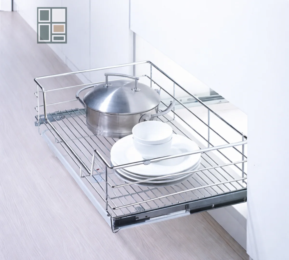 Drawer Basket — Wellmax Kitchen Accessories — Ali Plywood Center Mirpur AJK