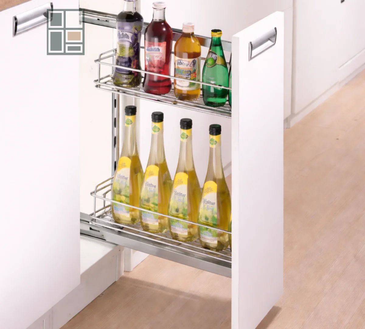 Two Shelf Spice Rack — Wellmax Kitchen Accessories — Ali Plywood Center Mirpur AJK